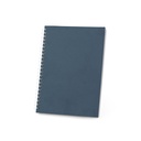 SCHILLER. Blocco note A5 con copertina flessibile,realizzato con carta riciclata al 100%