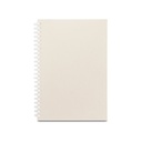 SCHILLER. Blocco note A5 con copertina flessibile,realizzato con carta riciclata al 100%