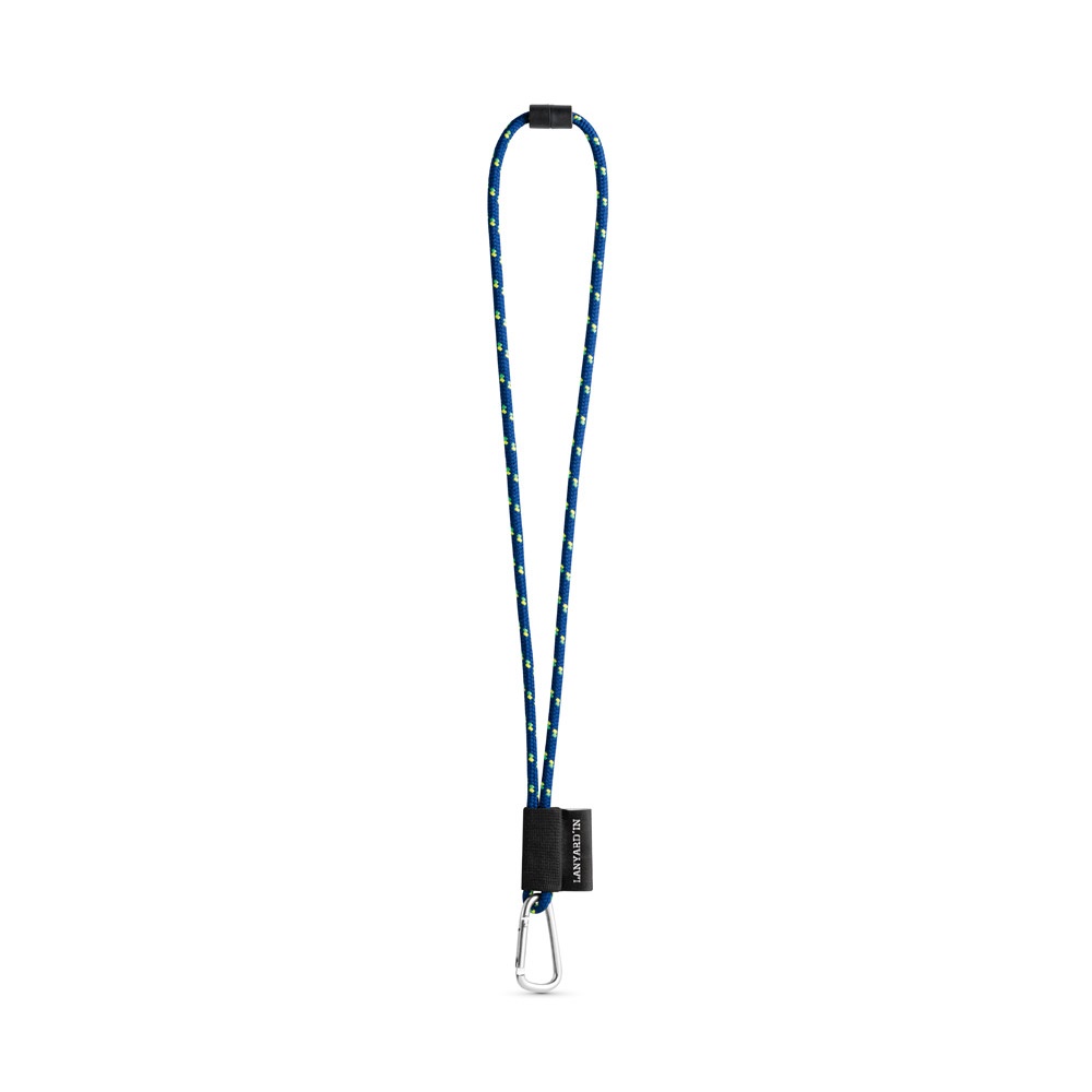 SET Lanyard NAUTIC Long (Ø 7 mm) con Moschettone a D da 55 mm e Chiusura di Sicurezza da Ø 7 mm