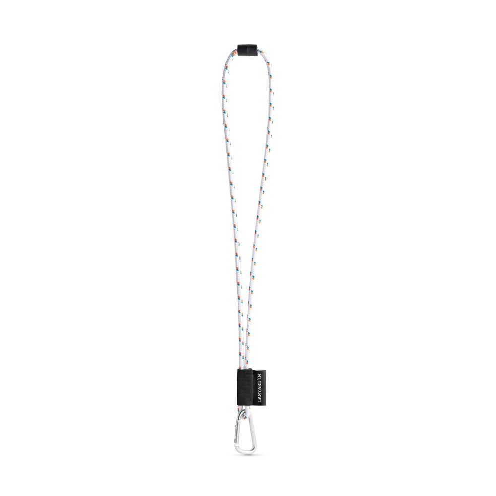 SET Lanyard NAUTIC Long (Ø 7 mm) con Moschettone a D da 55 mm e Chiusura di Sicurezza da Ø 7 mm