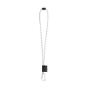 SET Lanyard NAUTIC Long (Ø 7 mm) con Moschettone a D da 55 mm e Chiusura di Sicurezza da Ø 7 mm