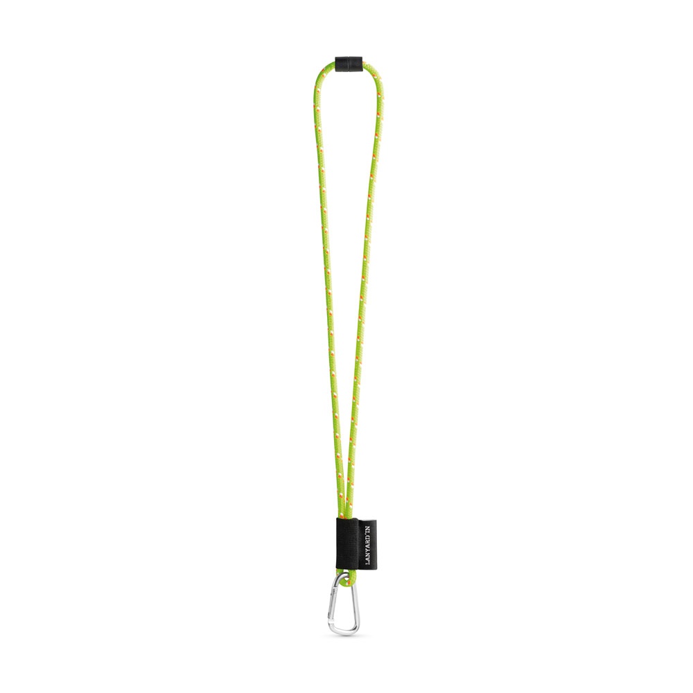 SET Lanyard NAUTIC Long (Ø 7 mm) con Moschettone a D da 55 mm e Chiusura di Sicurezza da Ø 7 mm