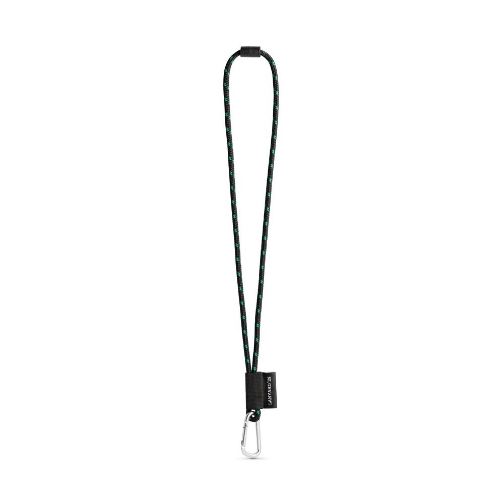 SET Lanyard NAUTIC Long (Ø 7 mm) con Moschettone a D da 55 mm e Chiusura di Sicurezza da Ø 7 mm