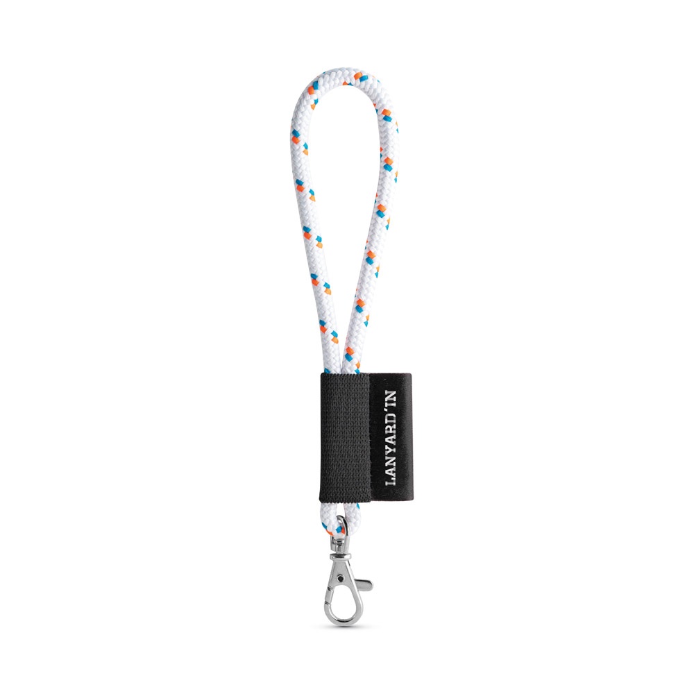 SET Lanyard NAUTIC Short (Ø 7 mm) con moschettone a leva da 9 mm