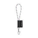 SET Lanyard NAUTIC Short (Ø 7 mm) con moschettone a leva da 9 mm