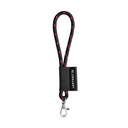 SET Lanyard NAUTIC Short (Ø 7 mm) con moschettone a leva da 9 mm