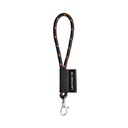 SET Lanyard NAUTIC Short (Ø 7 mm) con moschettone a leva da 9 mm