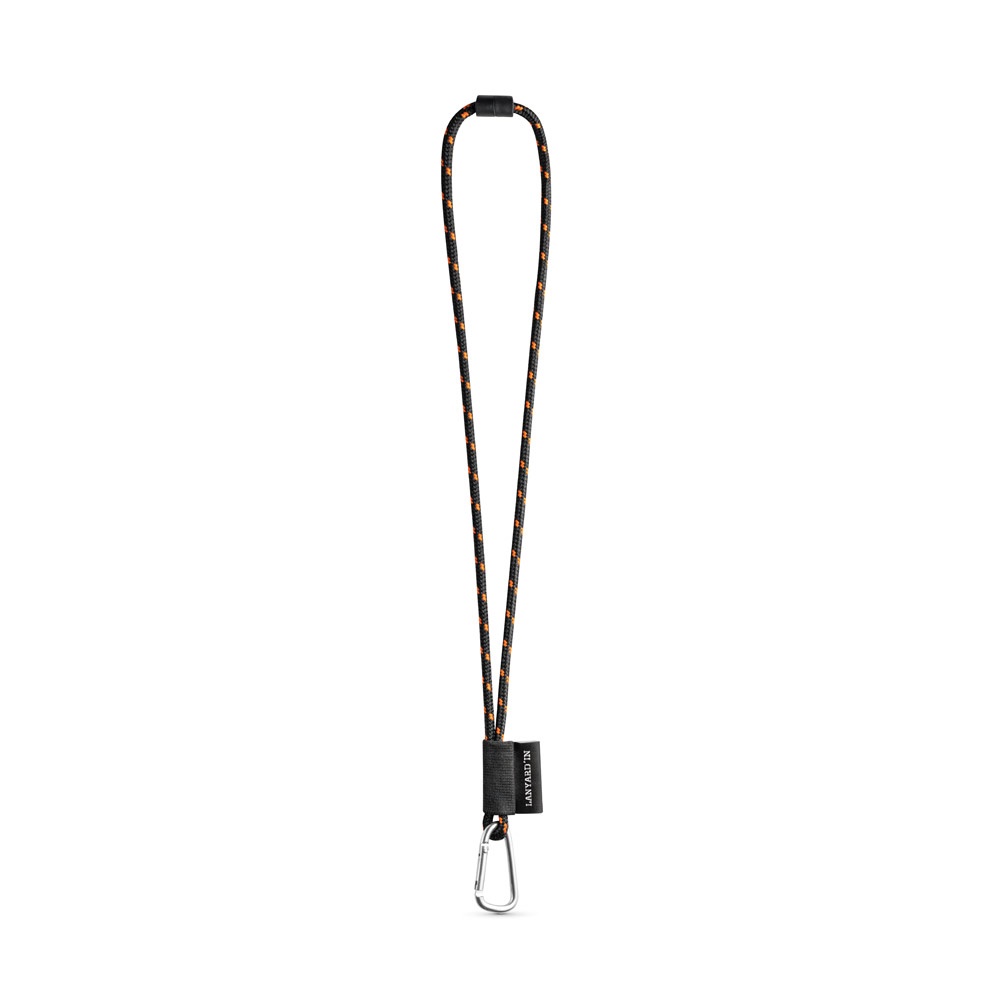 SET Lanyard NAUTIC Long (Ø 7 mm) con Moschettone a D da 55 mm e Chiusura di Sicurezza da Ø 7 mm