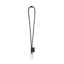 SET Lanyard NAUTIC Long (Ø 7 mm) con Moschettone a D da 55 mm e Chiusura di Sicurezza da Ø 7 mm