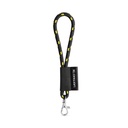 SET Lanyard NAUTIC Short (Ø 7 mm) con moschettone a leva da 9 mm