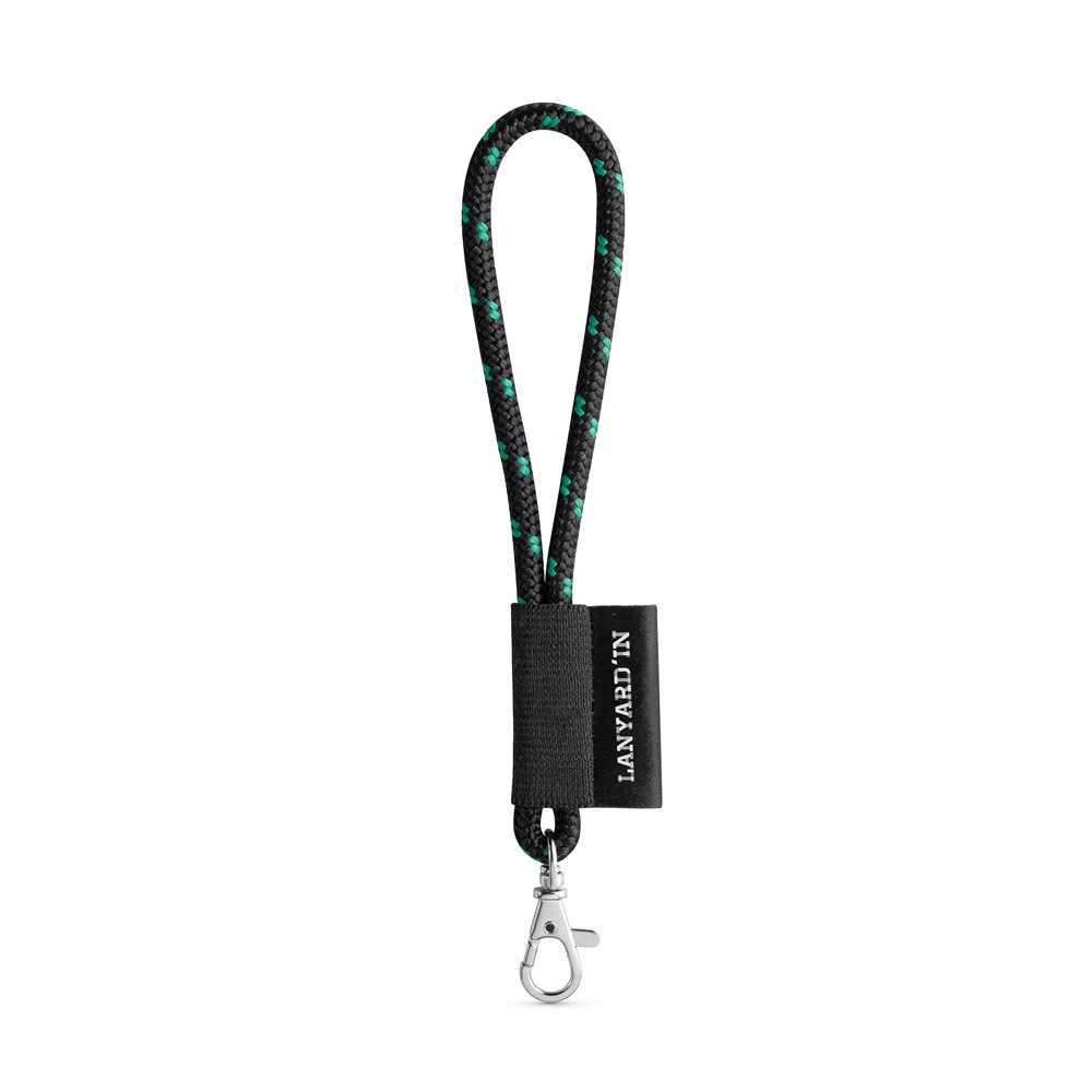 SET Lanyard NAUTIC Short (Ø 7 mm) con moschettone a leva da 9 mm