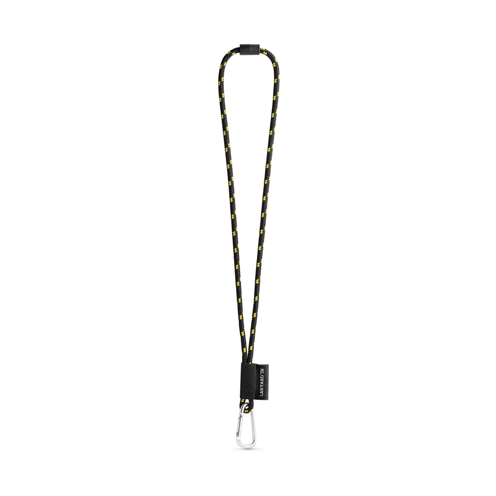 SET Lanyard NAUTIC Long (Ø 7 mm) con Moschettone a D da 55 mm e Chiusura di Sicurezza da Ø 7 mm