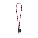 SET Lanyard TUBE Long (Ø 7 mm) con Anello Ø 32 mm