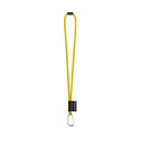 SET Lanyard TUBE Long (Ø 7 mm) con moschettone a D da 55 mm e chiusura di sicurezza da Ø 7 mm