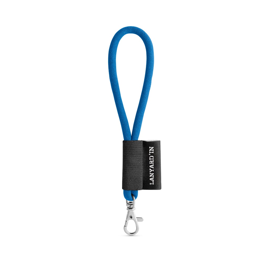 SET Lanyard TUBE Short (Ø 7 mm) con moschettone a leva da 9 mm