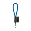 SET Lanyard TUBE Short (Ø 7 mm) con moschettone a leva da 9 mm