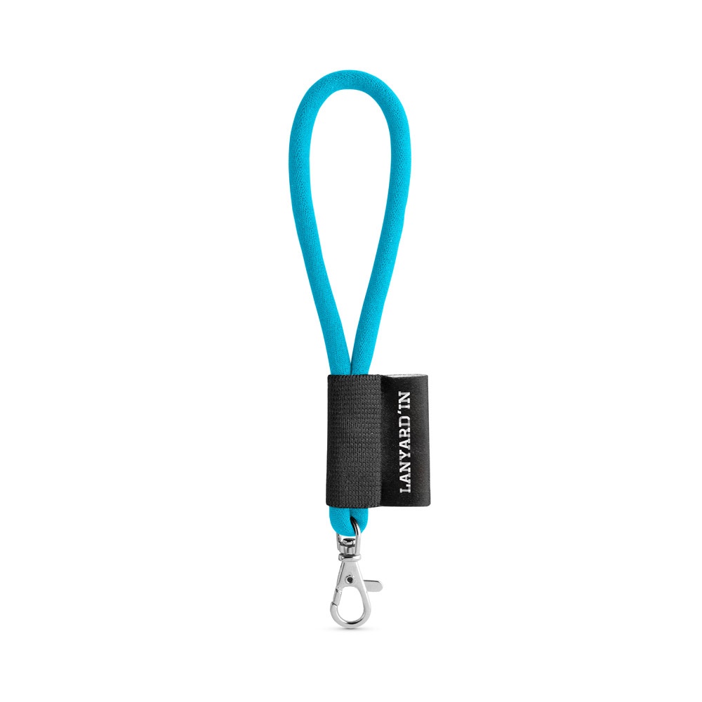 SET Lanyard TUBE Short (Ø 7 mm) con moschettone a leva da 9 mm