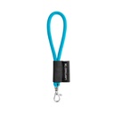 SET Lanyard TUBE Short (Ø 7 mm) con moschettone a leva da 9 mm