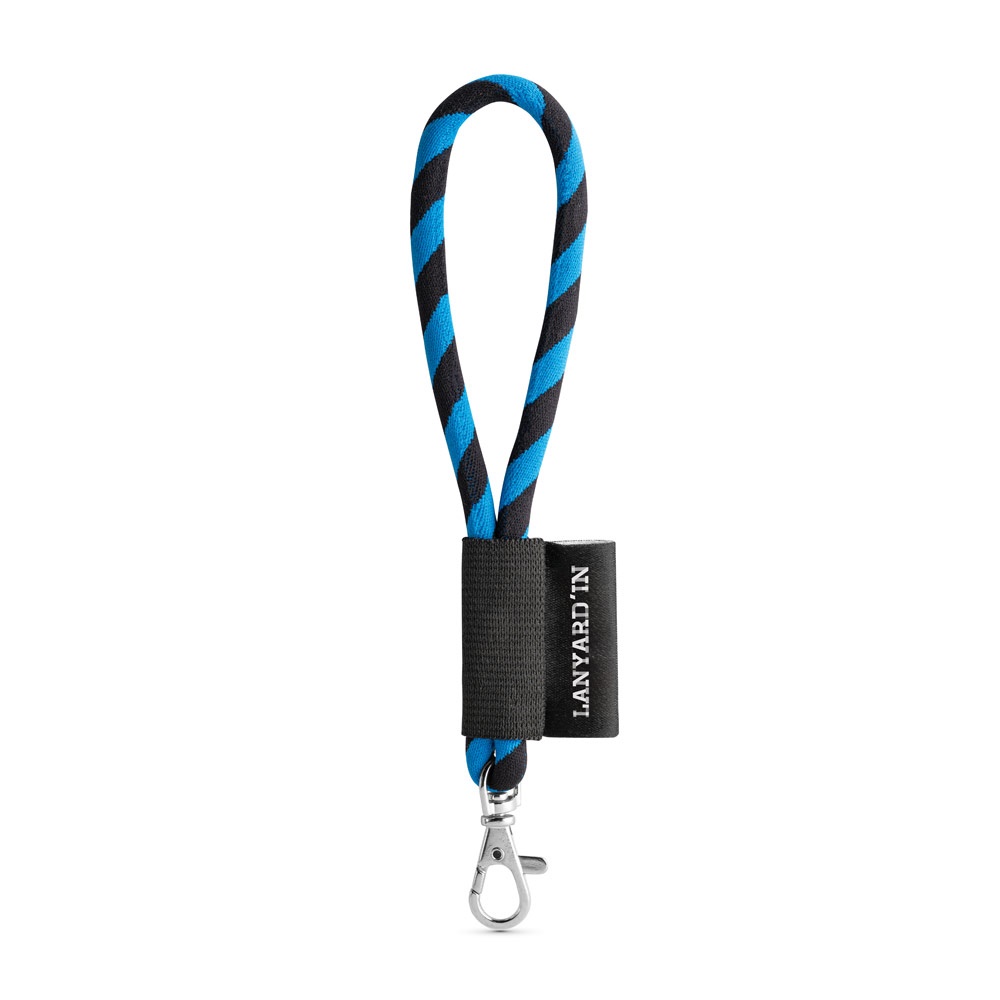 SET Lanyard TUBE Short (Ø 7 mm) con moschettone a leva da 9 mm