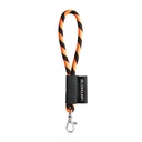 SET Lanyard TUBE Short (Ø 7 mm) con moschettone a leva da 9 mm