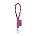 SET Lanyard TUBE Short (Ø 7 mm) con moschettone a leva da 9 mm