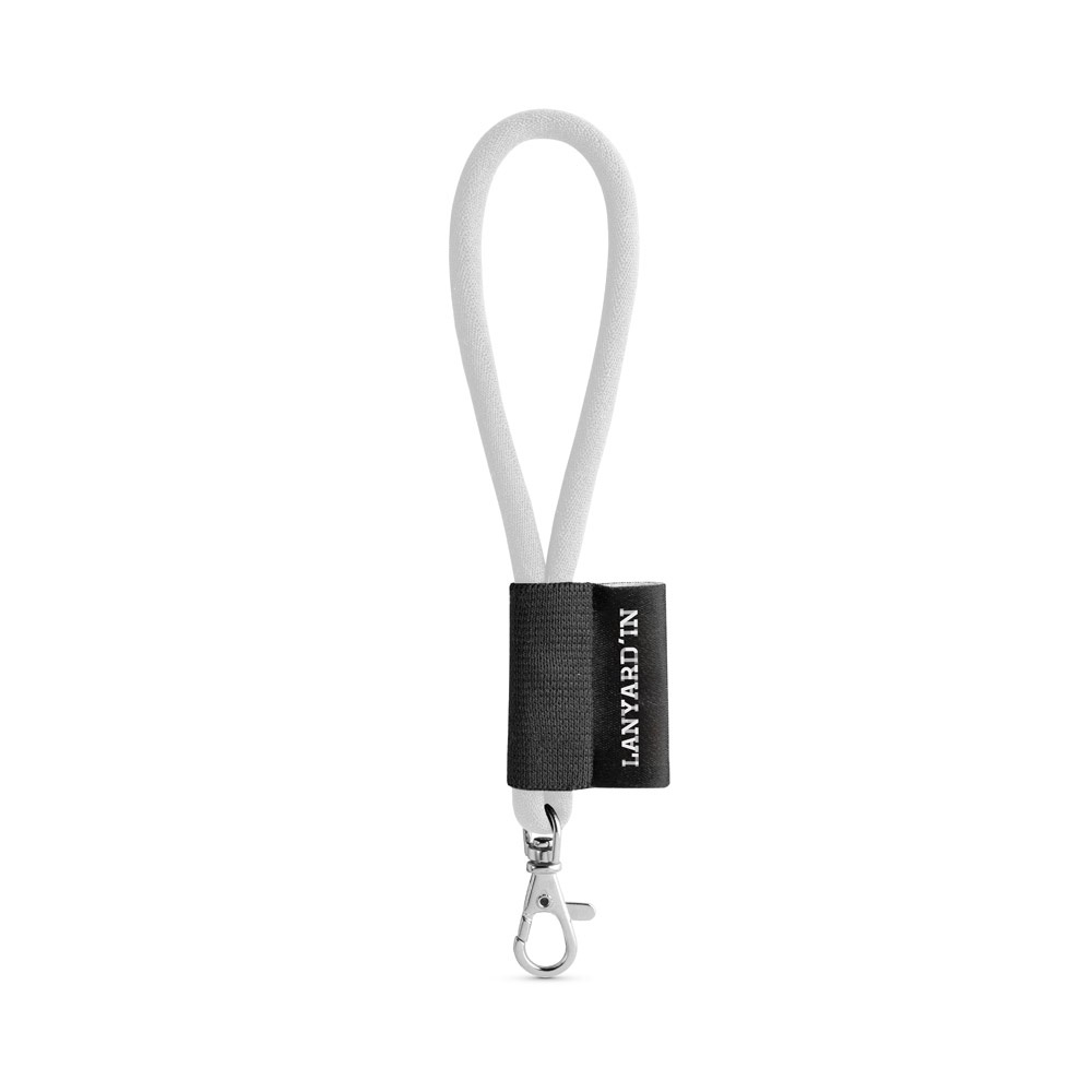 SET Lanyard TUBE Short (Ø 7 mm) con moschettone a leva da 9 mm