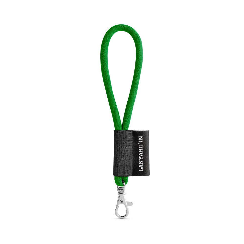 SET Lanyard TUBE Short (Ø 7 mm) con moschettone a leva da 9 mm