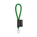 SET Lanyard TUBE Short (Ø 7 mm) con moschettone a leva da 9 mm