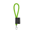 SET Lanyard TUBE Short (Ø 7 mm) con moschettone a leva da 9 mm
