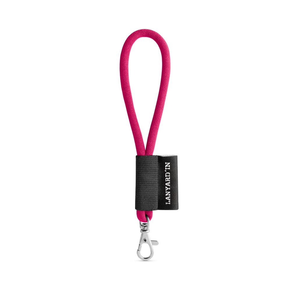 SET Lanyard TUBE Short (Ø 7 mm) con moschettone a leva da 9 mm