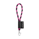 SET Lanyard TUBE Short (Ø 7 mm) con moschettone a leva da 9 mm