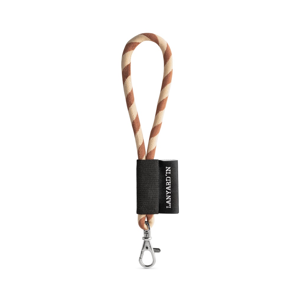 SET Lanyard TUBE Short (Ø 7 mm) con moschettone a leva da 9 mm
