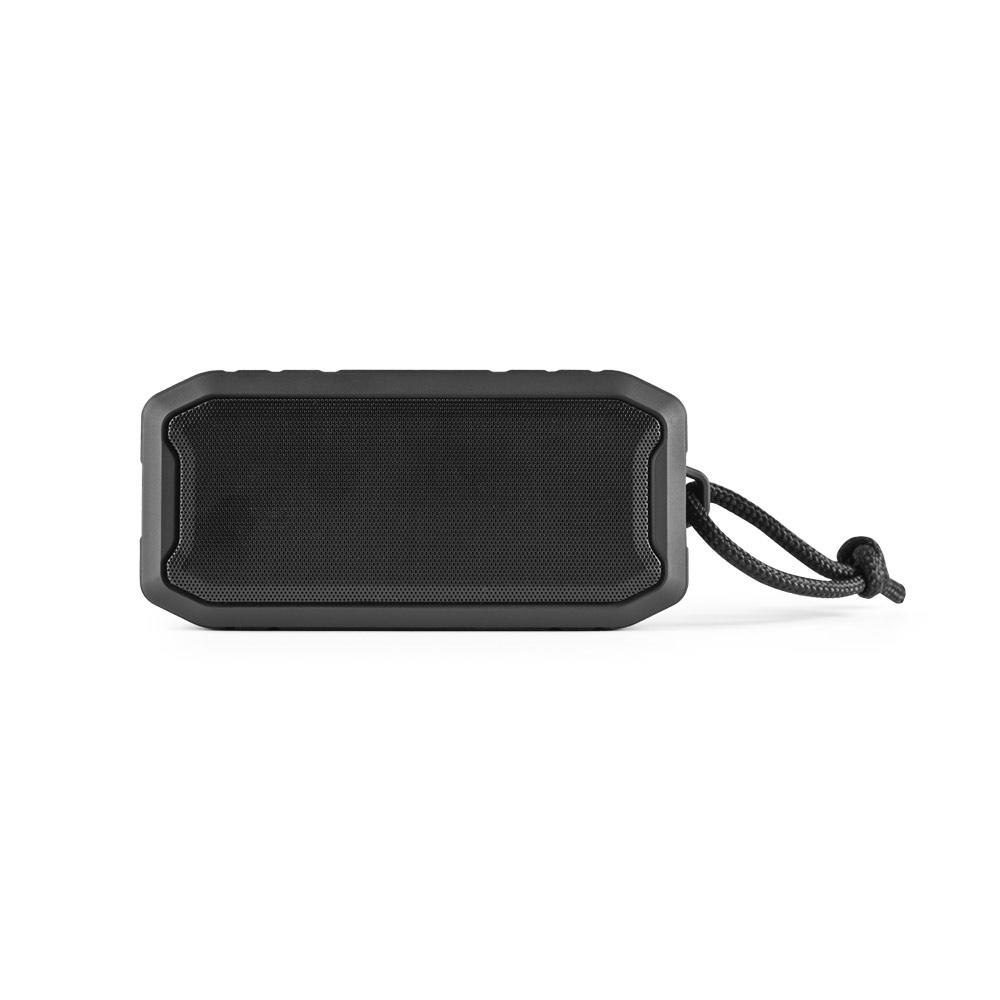 SHEERAN. Altoparlante portatile da 10W con grado di protezione IPX7 e durata della batteria di 9 ore su ABS riciclato