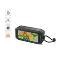 SHEERAN. Altoparlante portatile da 10W con grado di protezione IPX7 e durata della batteria di 9 ore su ABS riciclato