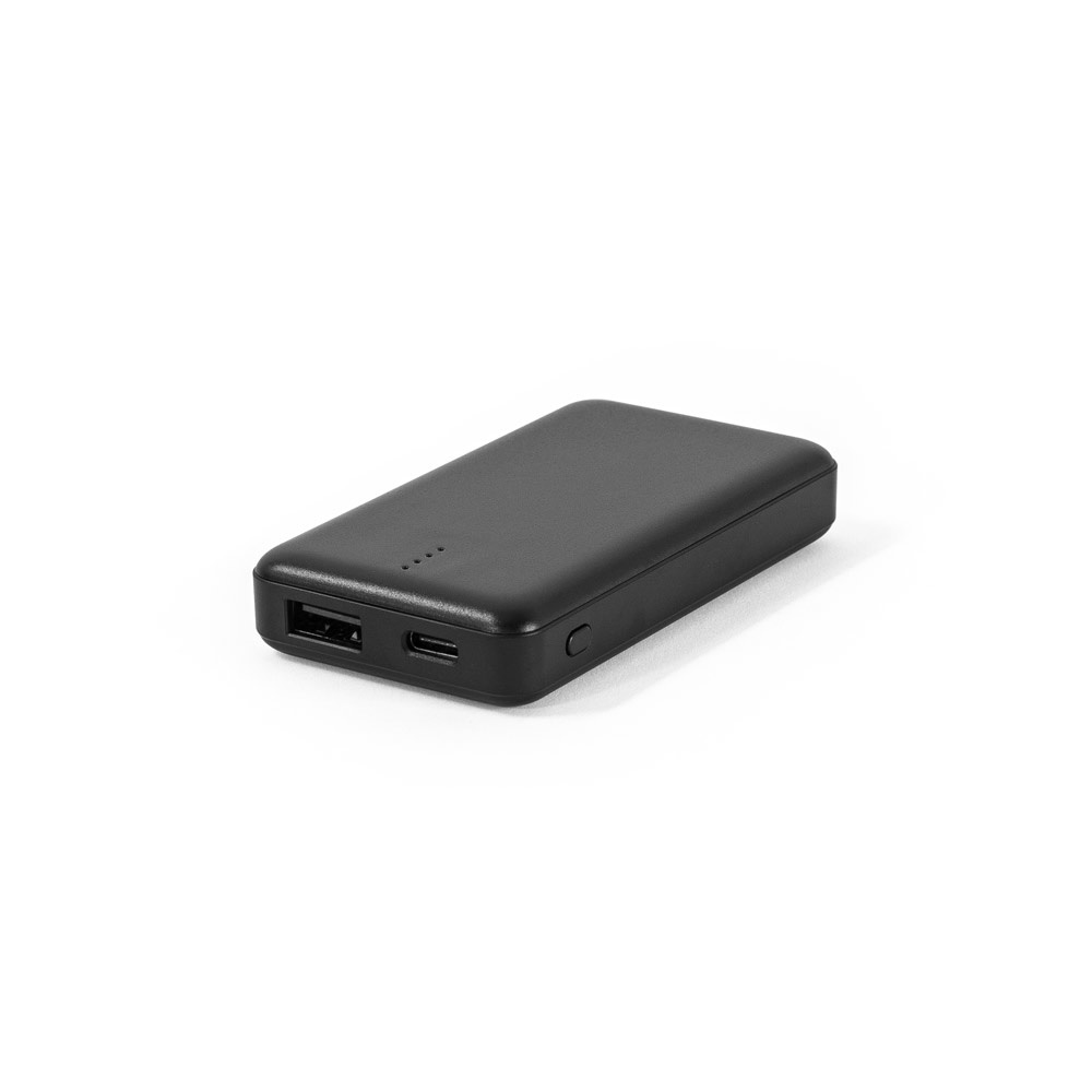 SHERYL. Power bank 4'000 mAh in ABS riciclato (100% rABS)