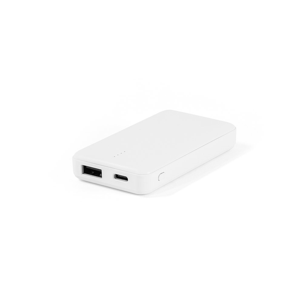 SHERYL. Power bank 4'000 mAh in ABS riciclato (100% rABS)