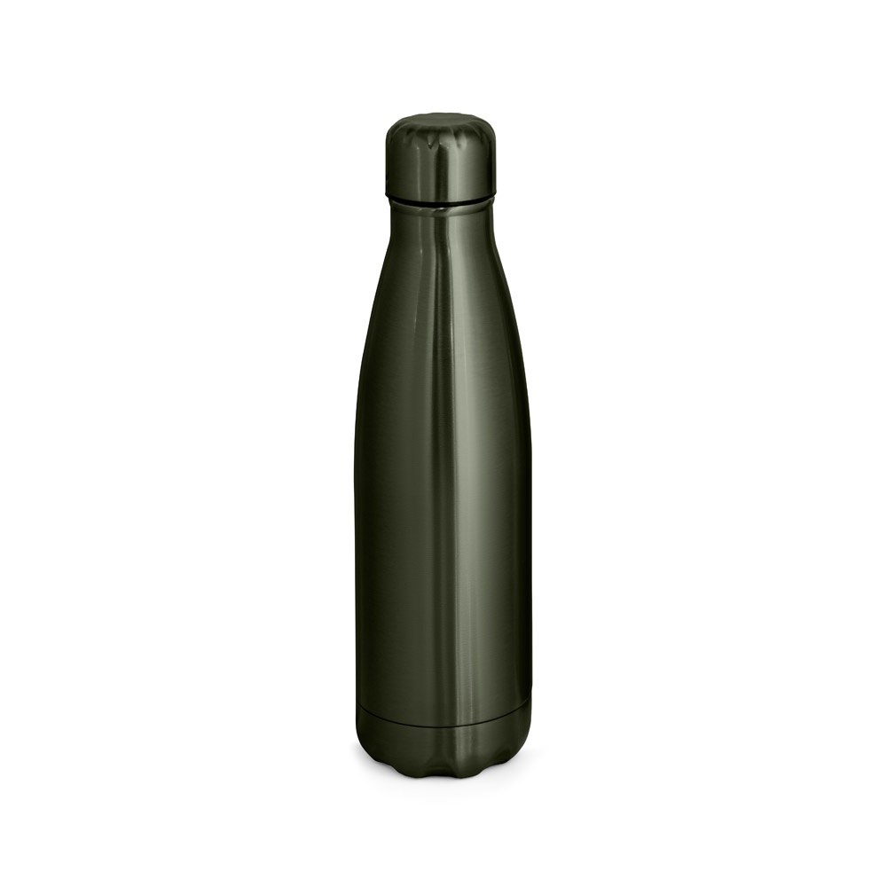 SHOW METALLIC. Borraccia in acciaio inox con finitura metallica opaca 510 mL