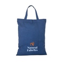 SIENA. Borsa pieghevole in cotone (50%), cotone riciclato (30%) e poliestere (20% rPET) (140 g/m²)