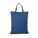SIENA. Borsa pieghevole in cotone (50%), cotone riciclato (30%) e poliestere (20% rPET) (140 g/m²)