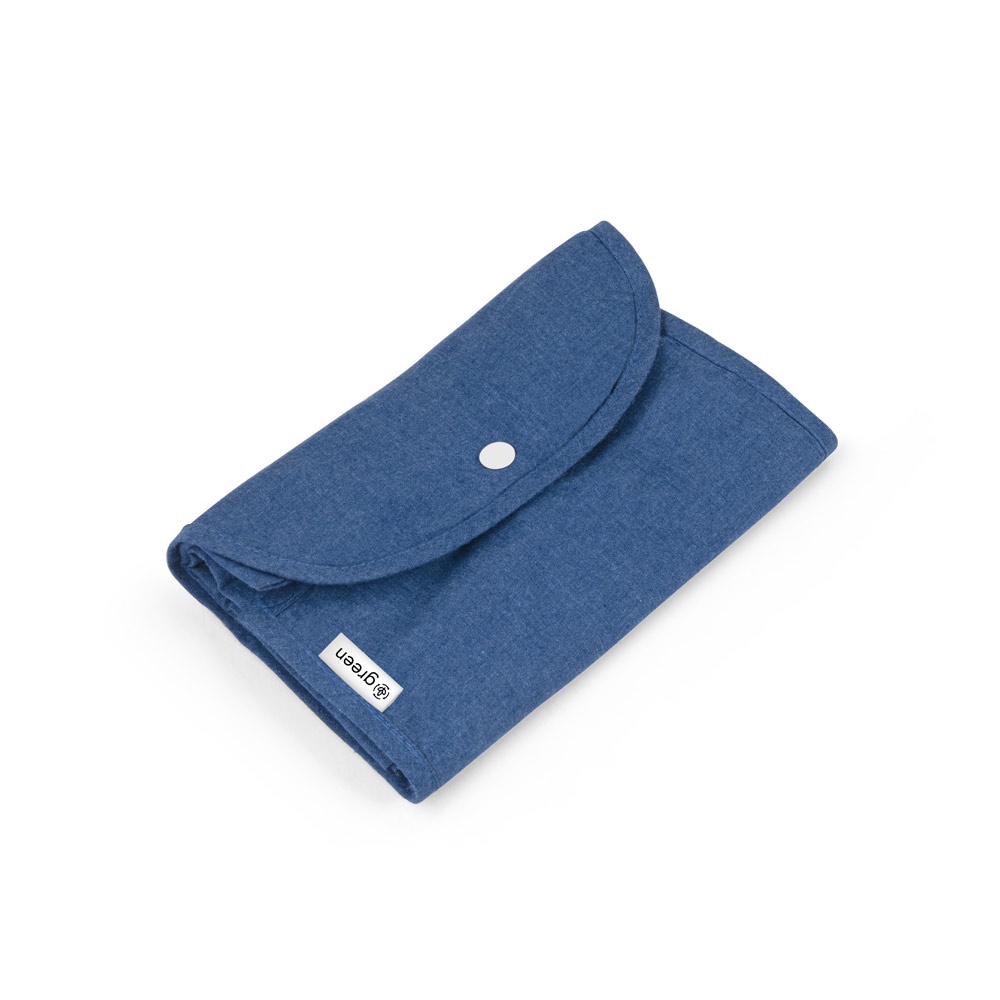 SIENA. Borsa pieghevole in cotone (50%), cotone riciclato (30%) e poliestere (20% rPET) (140 g/m²)