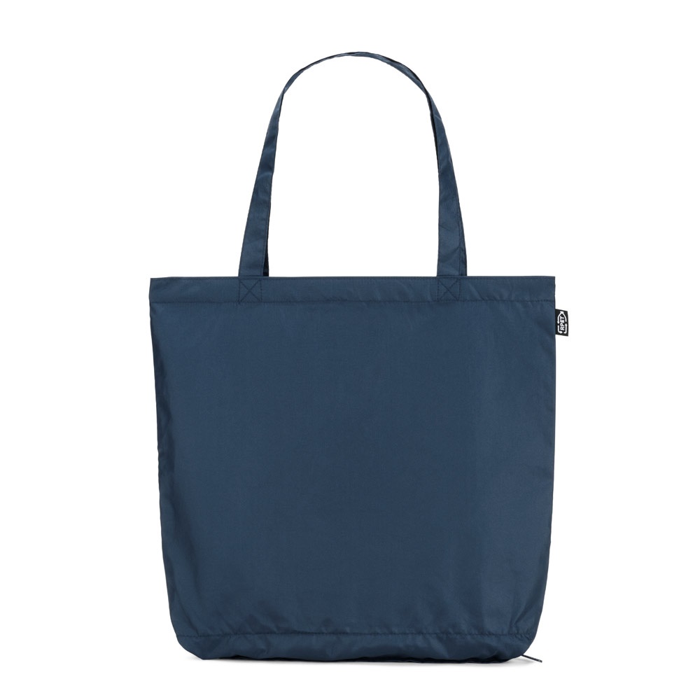 SKYLAR. Ombrello 2 in 1 con borsa per la spesa in poliestere riciclato inclusa