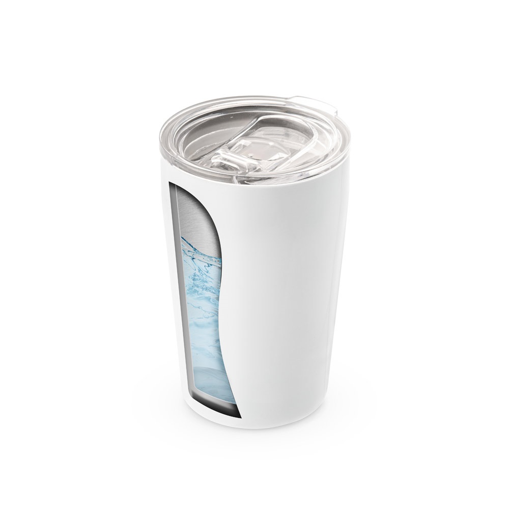 SLIDER. Bicchiere da viaggio in acciaio inox 380 mL