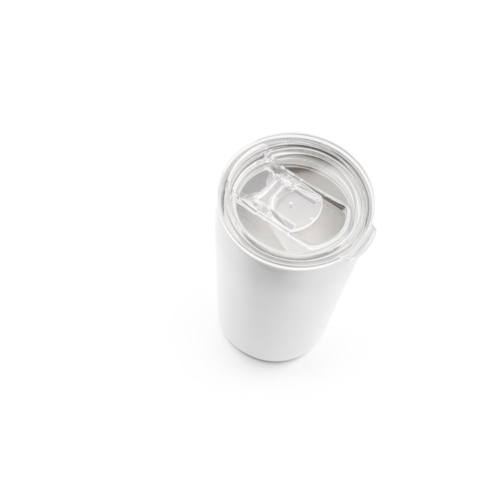 SLIDER. Bicchiere da viaggio in acciaio inox 380 mL