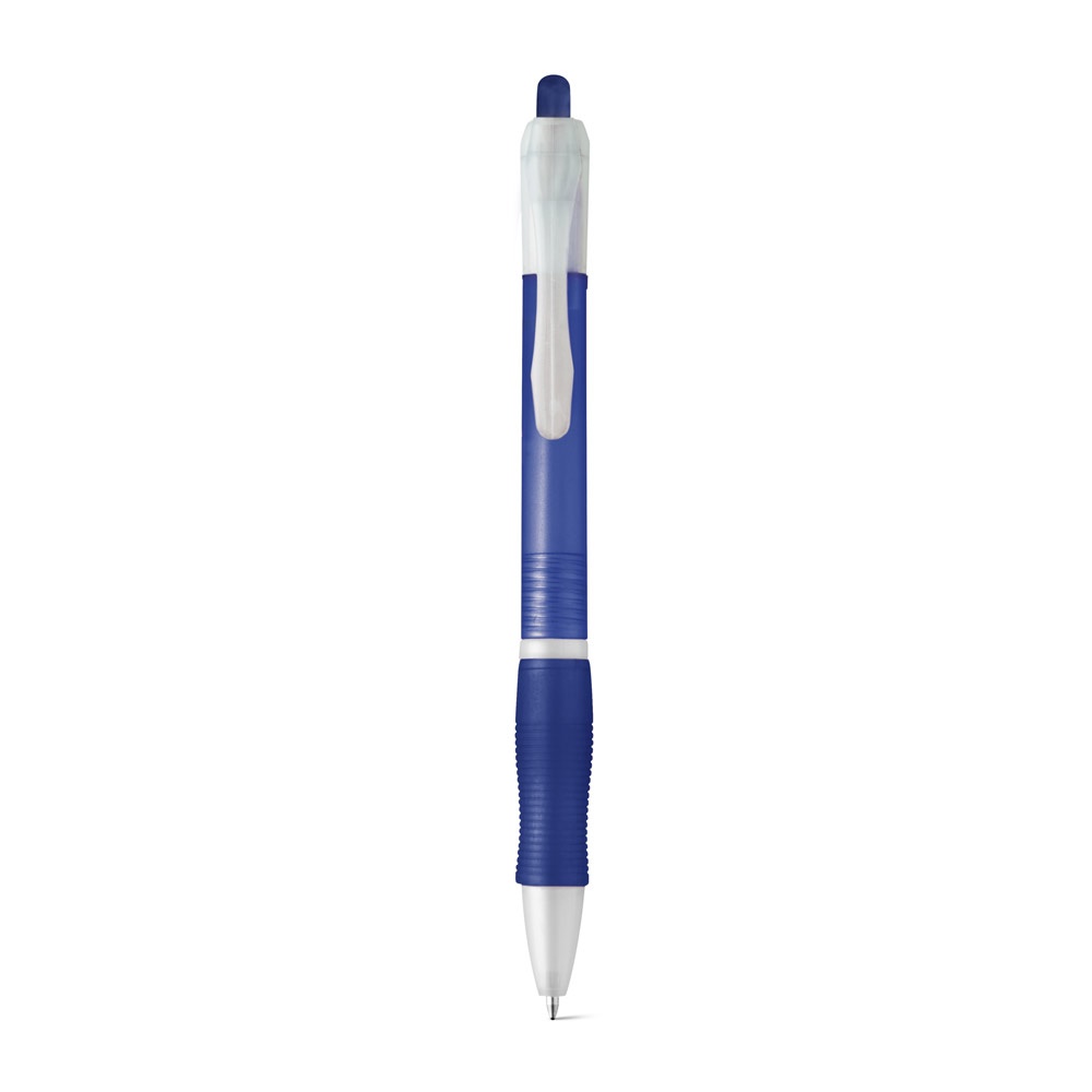 SLIM. Penna a sfera in ABS con finitura antiscivolo e clip