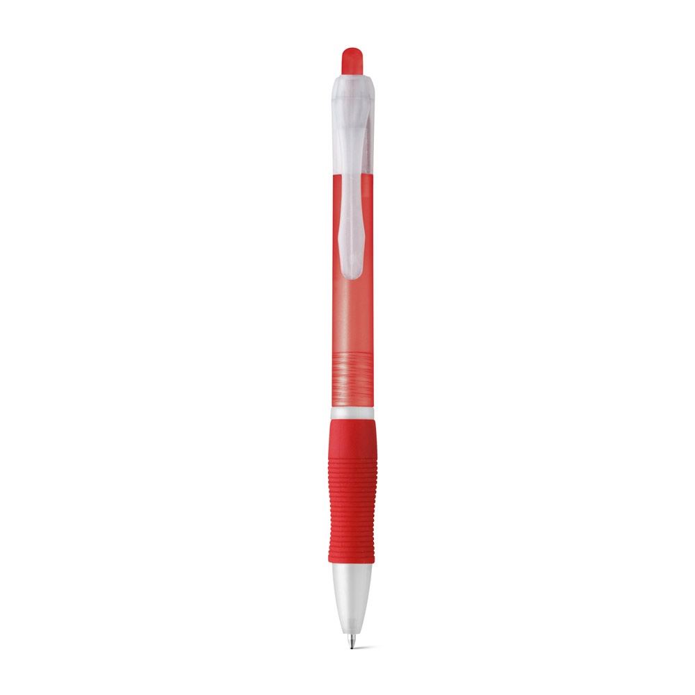 SLIM. Penna a sfera in ABS con finitura antiscivolo e clip
