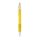 SLIM. Penna a sfera in ABS con finitura antiscivolo e clip