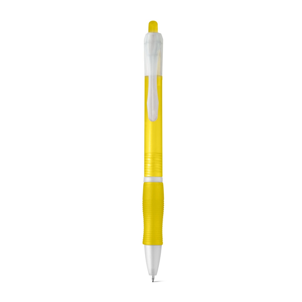 SLIM. Penna a sfera in ABS con finitura antiscivolo e clip