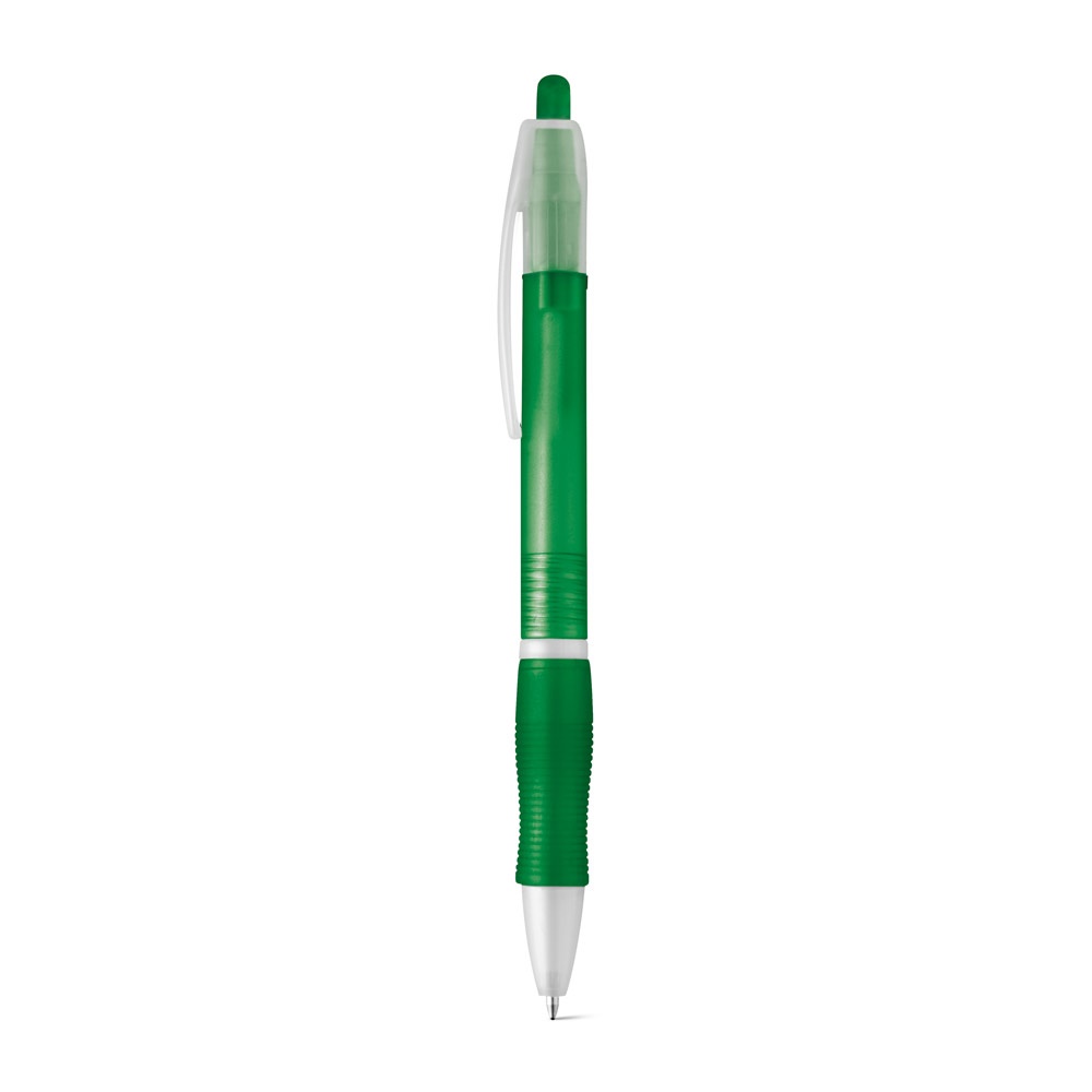 SLIM. Penna a sfera in ABS con finitura antiscivolo e clip