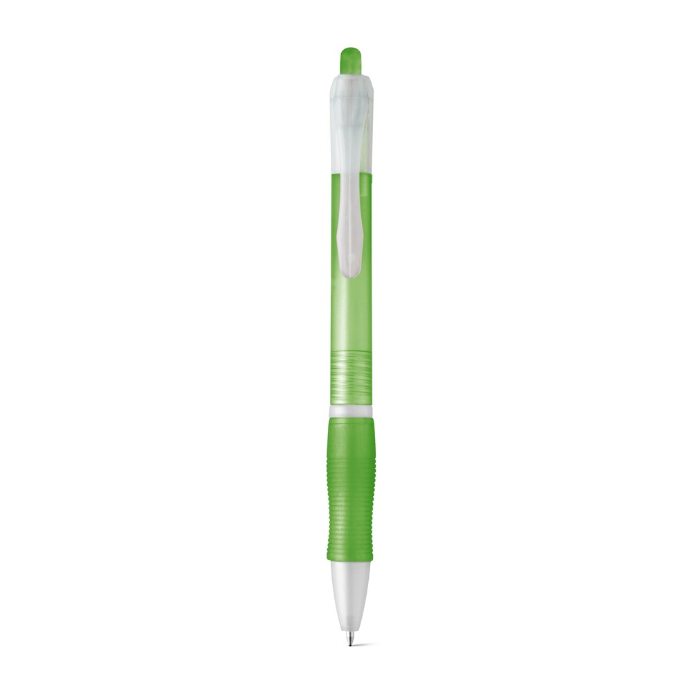 SLIM. Penna a sfera in ABS con finitura antiscivolo e clip