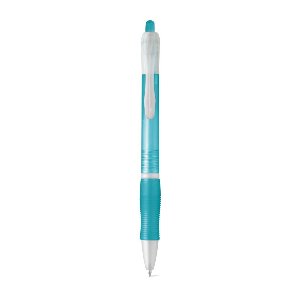 SLIM. Penna a sfera in ABS con finitura antiscivolo e clip